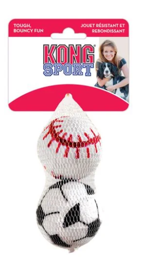 Pet ProductsKONG 2 PK. LG. SPORT BALLS ASST.