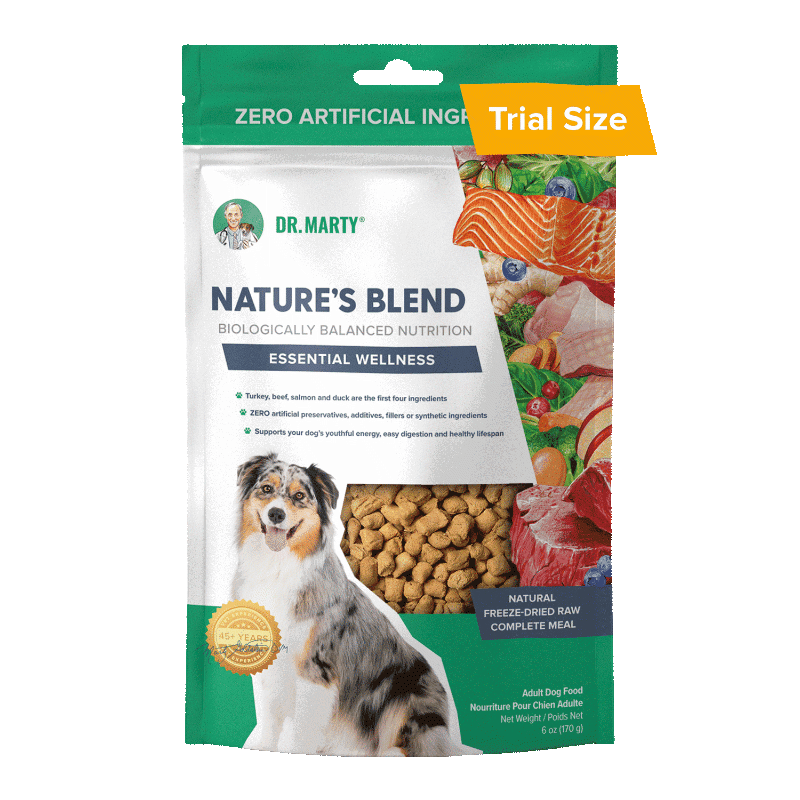 - Winter warm clothes for short-haired dogsDr. Marty Nature's Blend Essential Wellness Dog