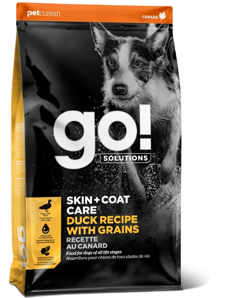  -Cost-effective dog foodGo! Solutions Skin + Coat Care Duck Recipe for dogs