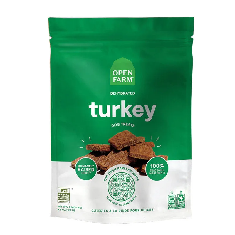 - Dog food for pregnancy and lactationOpen Farm Dehydrated Turkey Treats 4.5oz