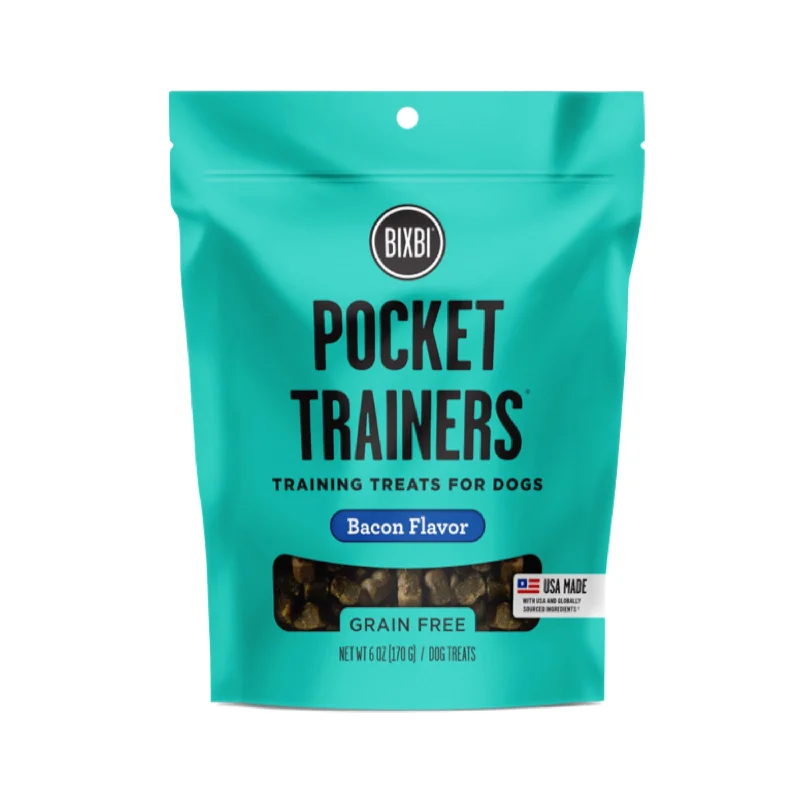 - Food for large dogsBixbi Pocket Trainers Bacon 6oz