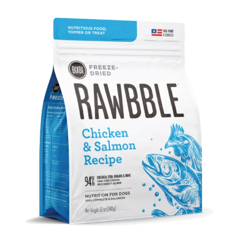 - Air box TSA certified check-inRawbble Chicken & Salmon Recipe Freeze Dried