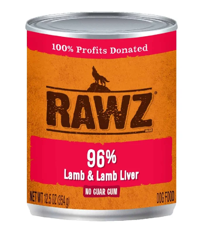 - Teething and chewing toys for puppiesRAWZ 96% Lamb & Lamb Liver Canned Food for Dogs