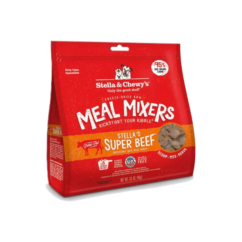 -Grain-free dog food recommendationStella & Chewy's Super Beef Meal Mixers