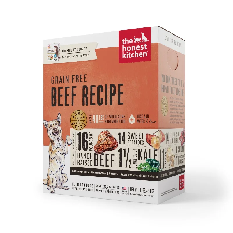  -Cost-effective dog foodThe Honest Kitchen Dehydrated Grain Free Beef Recipe (Love)