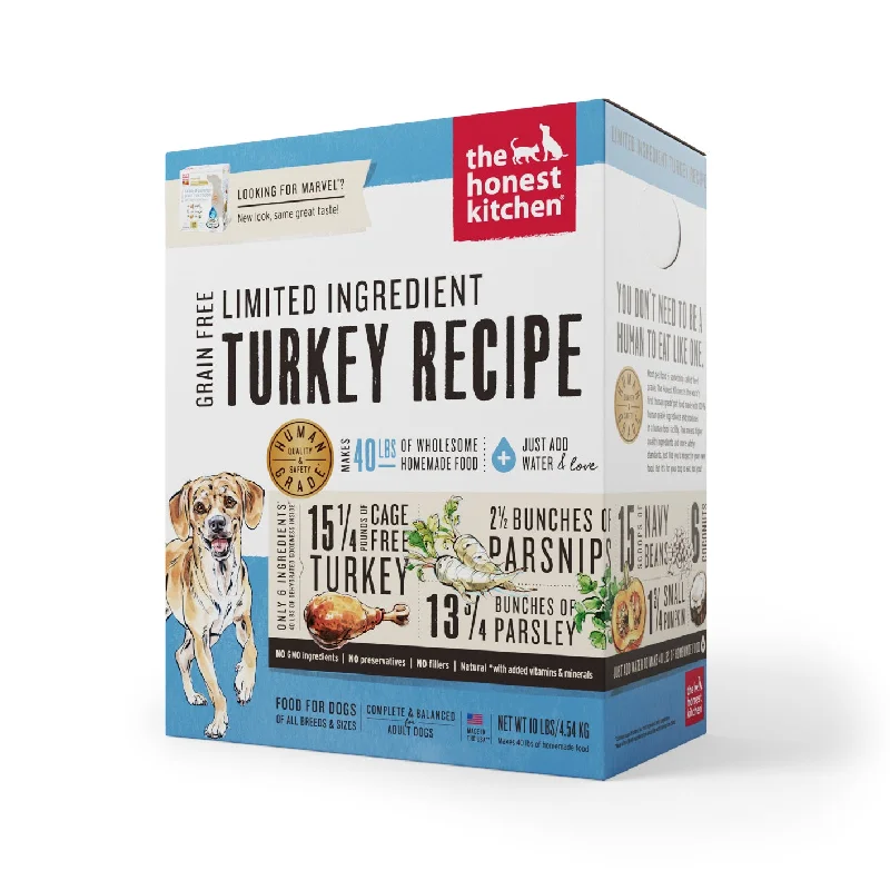 - Gastrointestinal conditioning dog foodThe Honest Kitchen Dehydrated Limited Ingredient Turkey Recipe (Marvel)